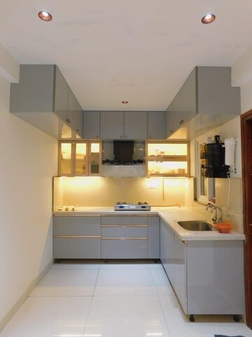 Kitchen in 3 BHK Apartment at GHR Titania, Kondapur – for Rent