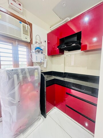 Kitchen in Studio Builder Floor at Sector 38 – for Rent