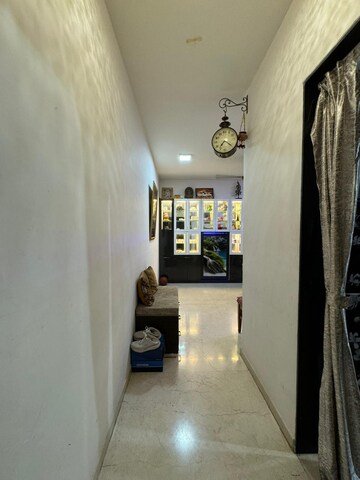Building Lobby in 3 BHK Apartment at Lodha Splendora, Ghodbunder Road – for Rent