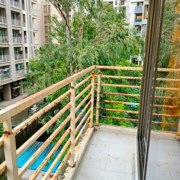 Balcony in 2 BHK Apartment at RDC Pinewood, Thane West – for Rent