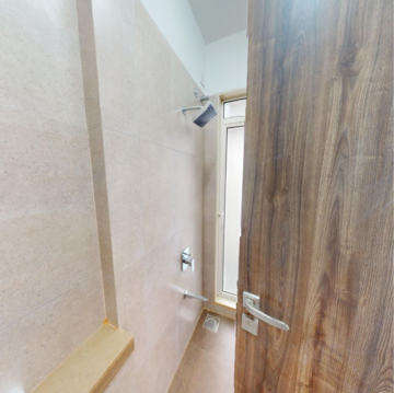 Bathroom in 3 BHK Apartment at Marathon Montesouth 2, Agripada – for Rent