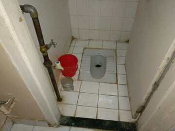 Bathroom in 1 BHK Apartment at Ganesh Complex Manik Baug, Manik Baug – for Rent
