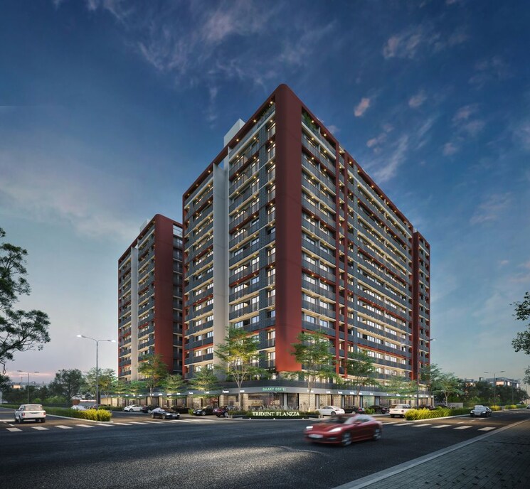 Exterior View, near vaishno devi circle on sg highway 3 Bedroom 1548 Sq.Ft. Apartment In Near Vaishno Devi Circle On Sg Highway Ahmedabad 9134607