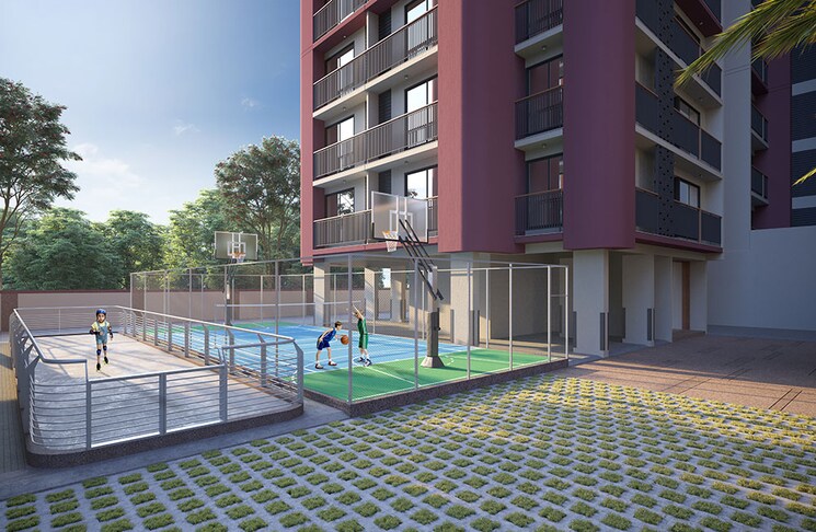 Exterior View, near vaishno devi circle on sg highway 3 Bedroom 1548 Sq.Ft. Apartment In Near Vaishno Devi Circle On Sg Highway Ahmedabad 9134607