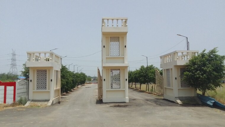 Exterior View, vj-dh2-paradise  800 Sq.Ft. Plot In Kursi Road Lucknow 9134659