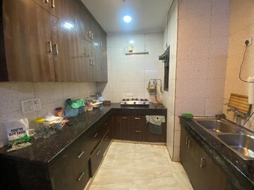 Kitchen in 2 BHK Builder Floor at Malviya Nagar – for Rent