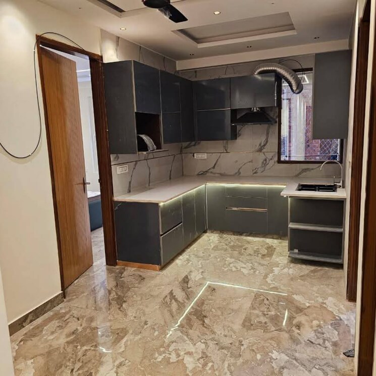 Kitchen, chattarpur 2 Bedroom 1100 Sq.Ft. Builder Floor In Chattarpur Delhi 9134687