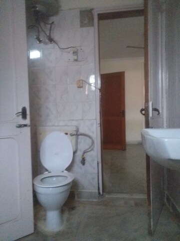 Bathroom in 2 BHK Builder Floor at New Rajinder Nagar – for Rent