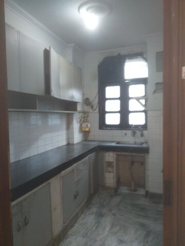Kitchen in 2 BHK Builder Floor at New Rajinder Nagar – for Rent