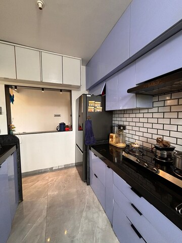 Kitchen in 3 BHK Apartment at Regency Towers, Kavesar – for Rent