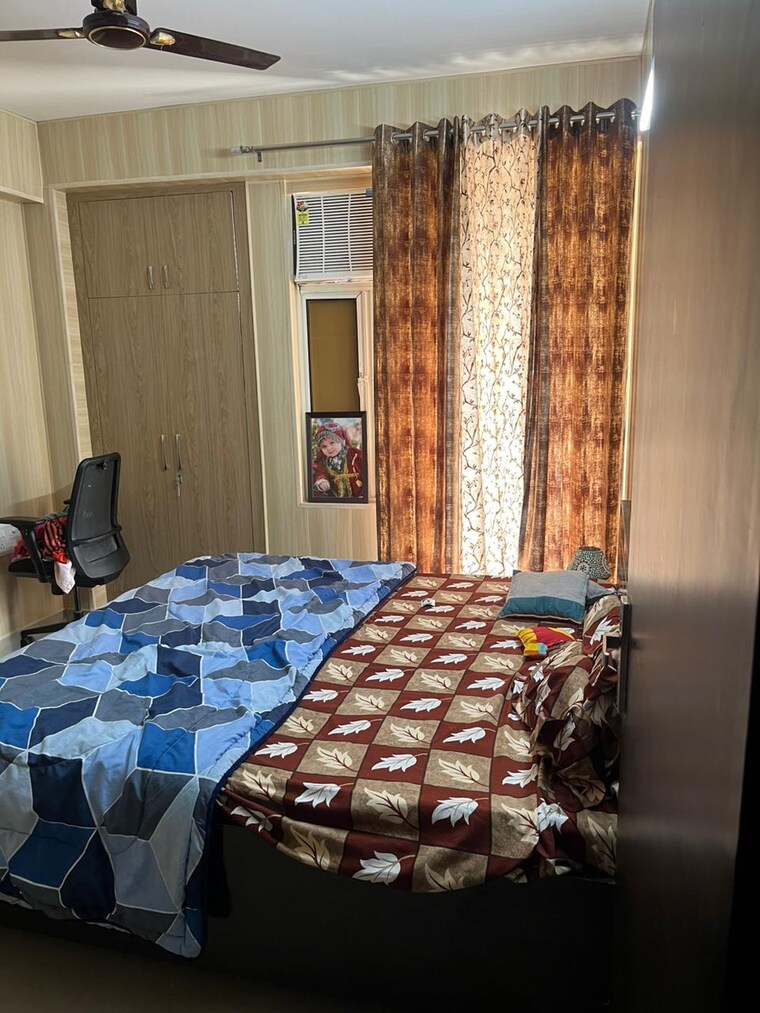 Bedroom, uninav-residena 3 Bedroom 1615 Sq.Ft. Apartment In Raj Nagar Extension Ghaziabad 9134725