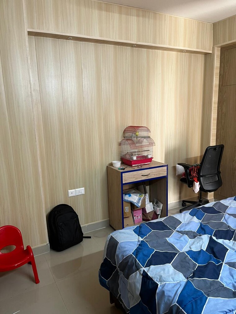 Bedroom, uninav-residena 3 Bedroom 1615 Sq.Ft. Apartment In Raj Nagar Extension Ghaziabad 9134725