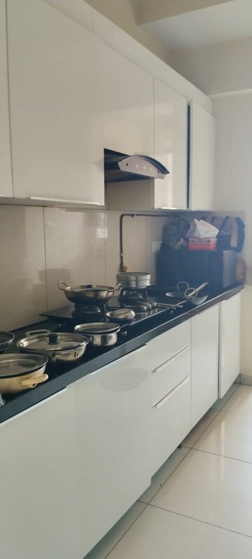 Kitchen in 2 BHK Apartment at Shapoorji Pallonji Vicinia, Powai – for Rent