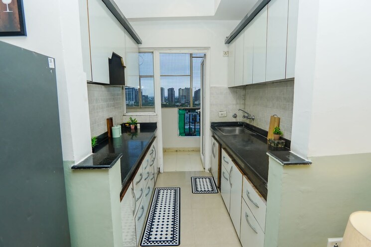 Kitchen, express-zenith 3 Bedroom 823 Sq.Ft. Apartment In Sector 77 Noida 9134764