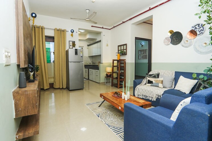 Living Room, express-zenith 3 Bedroom 823 Sq.Ft. Apartment In Sector 77 Noida 9134764