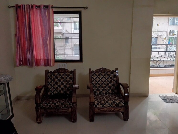 Living Room, goel-ganga-orchard 2 Bedroom 1049 Sq.Ft. Apartment In Mundhwa Pune 9134804