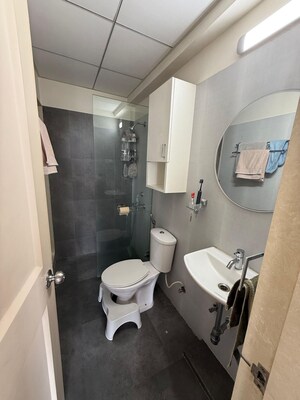 Bathroom in 1 BHK Apartment at Vijay Orovia, Ghodbunder Road – for Sale
