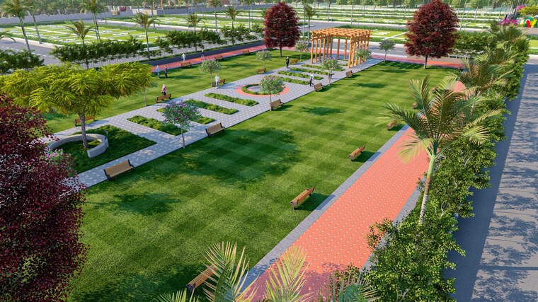 Garden, krishna-iscon-valley  1800 Sq.Yd. Plot In Gosainganj Lucknow 9134878