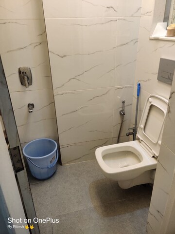 Bathroom in 1 BHK Apartment at Parel Lokseva CHS, Worli – for Rent
