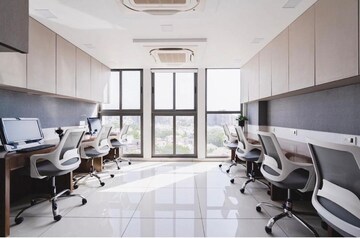 Team Area in  Office Space at Savaliya Krish Cubical, Thaltej – for Rent
