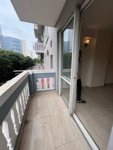 Balcony in 3 BHK Apartment at DLF The Carlton Estate, Sector 53 – for Rent