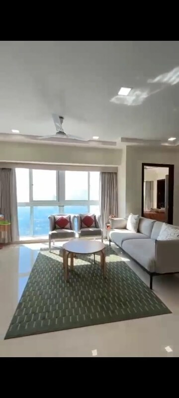Living Room in 3 BHK Apartment at Runwal Nirvana, Parel – for Rent