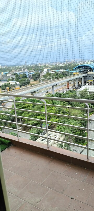 Balcony in 3 BHK Apartment at Mahindra Lifespaces Chloris, Sector 19 – for Sale