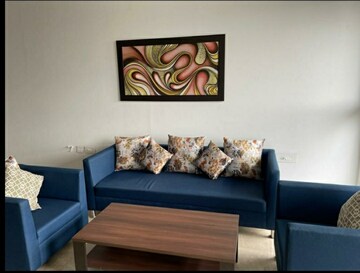 Living Room in 2 BHK Apartment at Lodha Venezia, Parel – for Rent