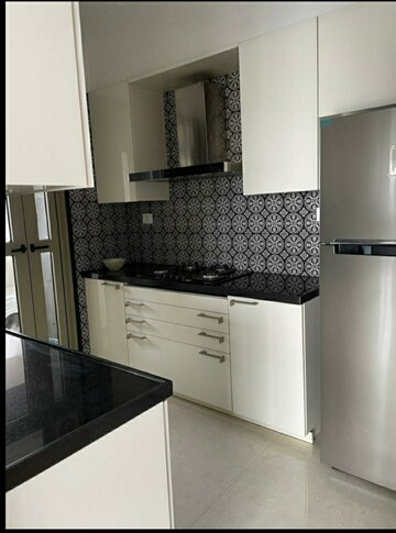 Kitchen in 2 BHK Apartment at Lodha Venezia, Parel – for Rent
