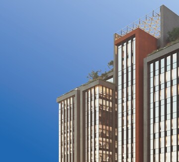  Office Space – Exterior View View at Shivam Trade Center, Ambli - for Rent