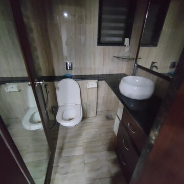 Bathroom in 3 BHK Apartment at Saarrthi Shimmer N Shine, Vadgaon Budruk – for Rent