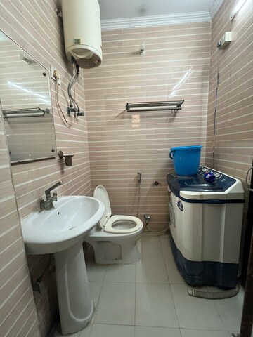 Bathroom in 2 BHK Builder Floor at Saket – for Rent