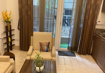 Living Room in Studio Apartment at Panchsheel Park – for Rent