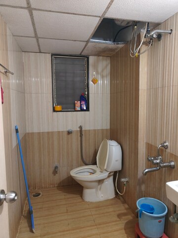 Bathroom in 1.5 BHK Apartment at B. U. Bhandari  Planet Millenium, Pimple Saudagar – for Rent