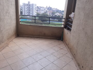 Balcony in 2 BHK Apartment at Soba Optima, Sinhagad Road – for Rent