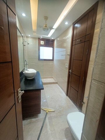 Bathroom in 4 BHK Builder Floor at Greater Kailash I – for Rent