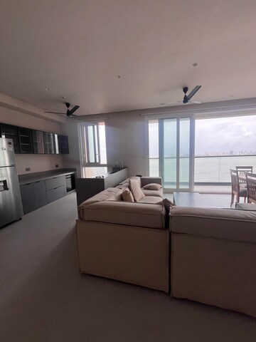 Living Room in 2 BHK Apartment at Vraj Tiara, Worli – for Rent