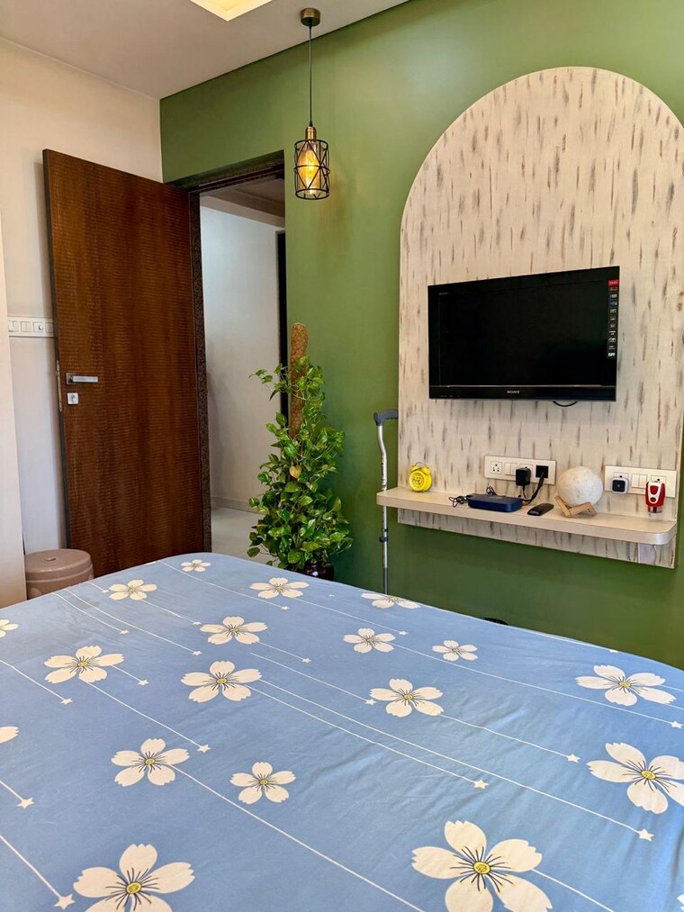 Bedroom, acme-ozone 2 Bedroom 770 Sq.Ft. Apartment In Manpada Thane 9135392