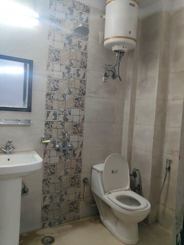 Bathroom in 1 BHK Builder Floor at Chattarpur – for Rent