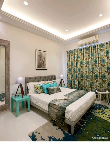 Bedroom in 2 BHK Apartment at Sheth Zuri, Laxmi Nagar – for Rent