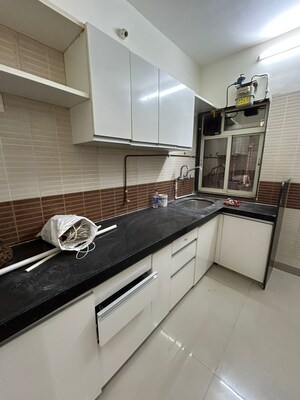 Kitchen in 2 BHK Apartment at Jangid Galaxy, Ghodbunder Road – for Sale