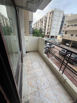 Balcony in 3 BHK Apartment at Somsons Imperial Towers, Dhakoli – for Sale
