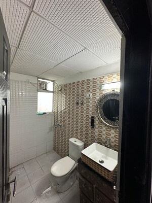Bathroom in 3 BHK Apartment at Rajhans Premier Towers, Indrapuram – for Sale