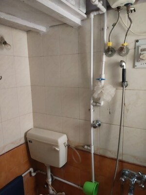 Bathroom in 1 BHK Apartment at Rutu Estate, Brahmand – for Sale