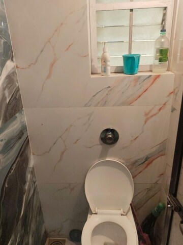 Bathroom in 1 BHK Apartment at Rutu Estate, Brahmand – for Sale