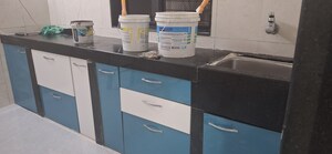 Kitchen in 2 BHK Apartment at Mahavir Varsha, Ghansoli – for Rent