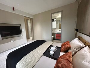 Bedroom in 2 BHK Apartment at Regency Towers, Kavesar – for Sale