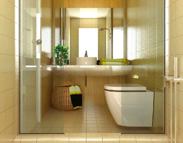 Bathroom, jangid-galaxy 3 Bedroom 1100 Sq.Ft. Apartment In Ghodbunder Road Thane 9135482