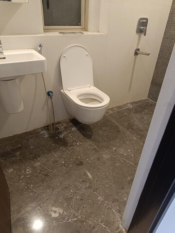 Bathroom in 2 BHK Apartment at Lodha World One, Worli – for Rent