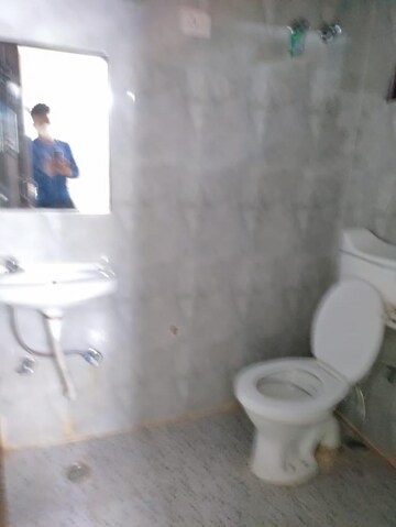 Bathroom in 1 RK Builder Floor at Chattarpur – for Rent